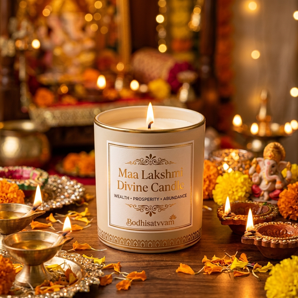 Maa Lakshmi Divine Candle - Diwali Special